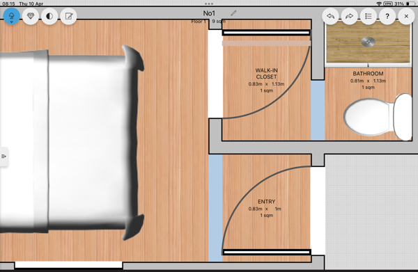 plan-to-scale No.1 apartment-image